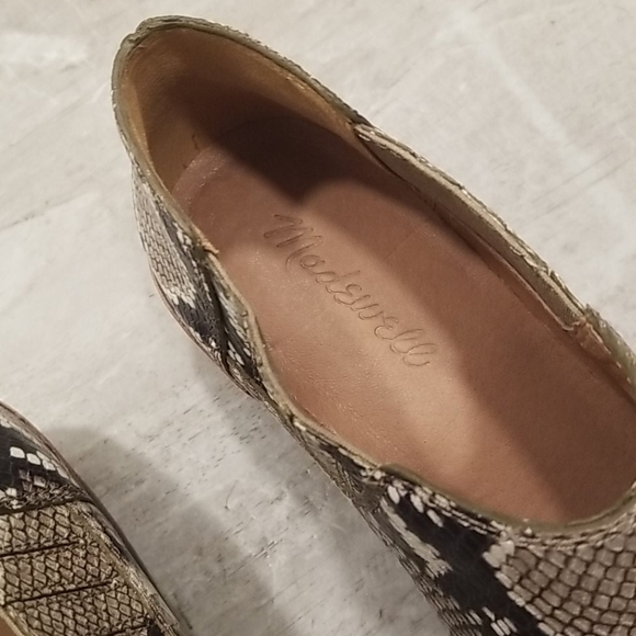 💕MADEWELL💕 Low Chelsea Boots ~ Snake Embossed - Picture 11 of 16